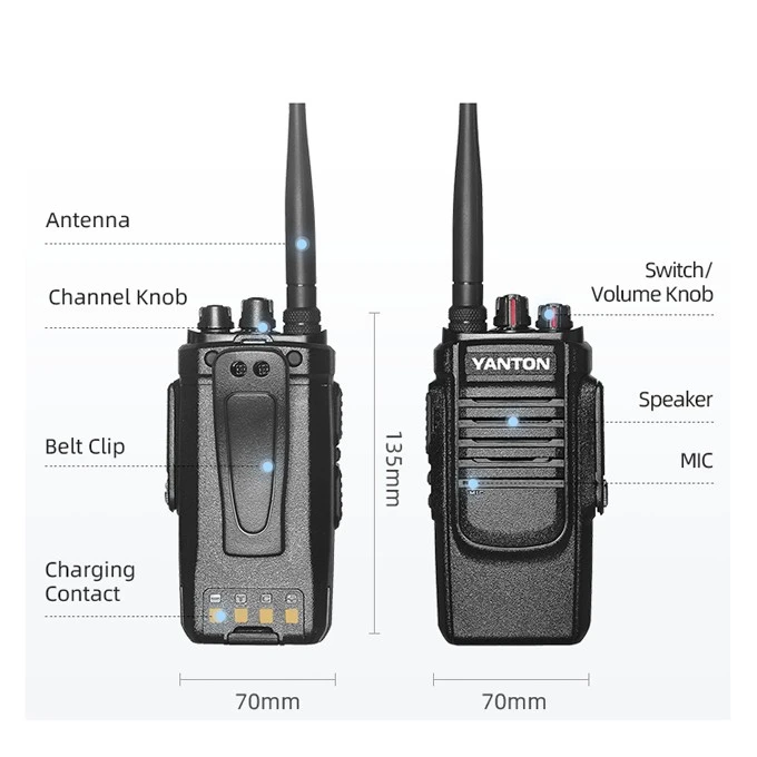 10W Walkie Talkies For Professionals Use