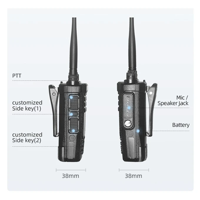 10W Walkie Talkies For Professionals Use