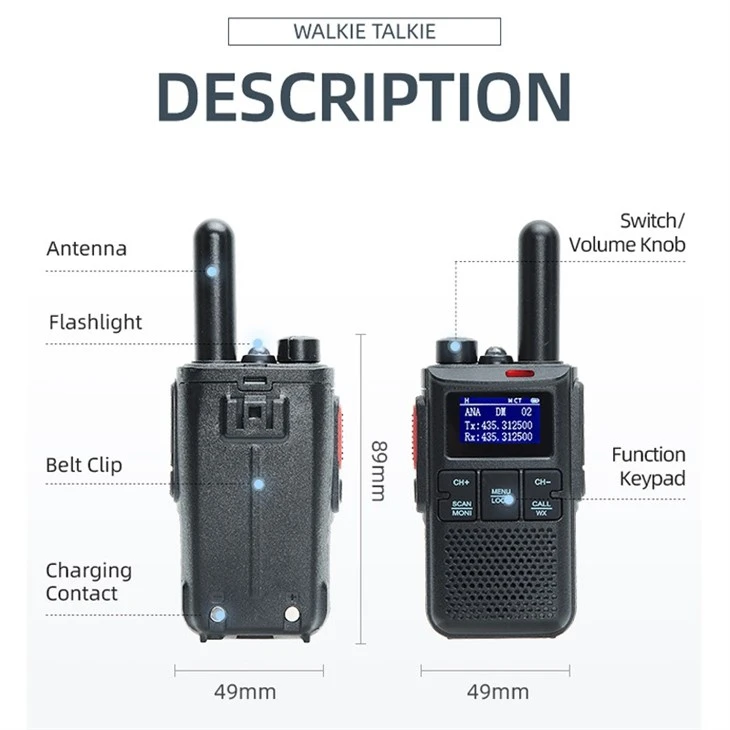 FRS Digital 2 Way Radio Systems